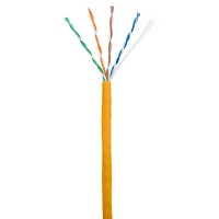 U/UTP 4pair, Cat5e, In, LSZH (EC-UU004-5E-LSZH-OR-1). Кабель «витая пара» (LAN) для структурированных систем связи. NETLAN