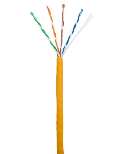 U/UTP 4pair, Cat5e, In, LSZH (EC-UU004-5E-LSZH-OR-1). Кабель «витая пара» (LAN) для структурированных систем связи. NETLAN в Томске