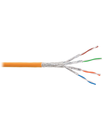 S/FTP, 4pair, Cat.6a, Solid, In, LSZH (NKL 9355C-OR). Кабель «витая пара» (LAN) для структурированных систем связи. NIKOLAN в Томске
