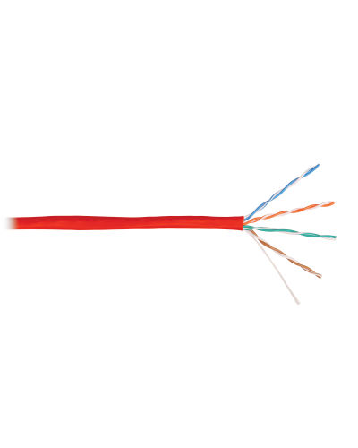 U/UTP 4pair, Cat5e, Solid, In, PVC (NMC 4100A-RD). Кабель «витая пара» (LAN) для структурированных систем связи. NIKOMAX в Томске