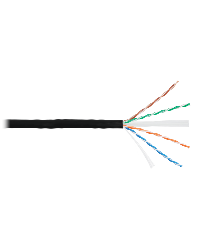 U/UTP 4pair, Cat6a, Solid, In/Out, нг(А)-HF (NMC 4155C-BK). Кабель «витая пара» (LAN) для структурированных систем связи. NIKOMAX в Томске