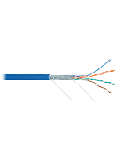 F/UTP 4pair, Cat5e, Solid, In, нг(А)-HF (NMC 4200C-BL). Кабель «витая пара» (LAN) для структурированных систем связи. NIKOMAX в Томске