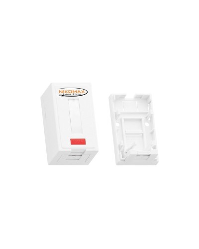 NMC-MB1P-ST-WT. Корпус настенной розетки. NIKOMAX в Томске