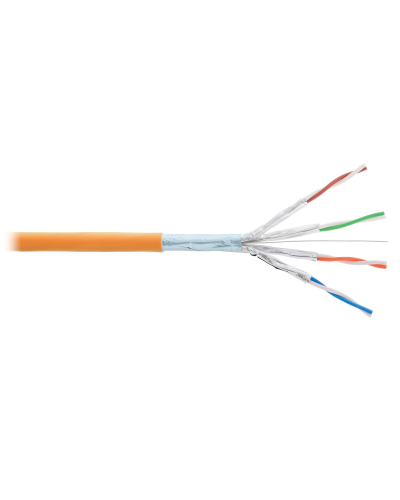 F/FTP 4pair, Cat6a, Solid, In, нг(А)-HF (NMC 4355C-OR). Кабель «витая пара» (LAN) для структурированных систем связи. NIKOMAX в Томске