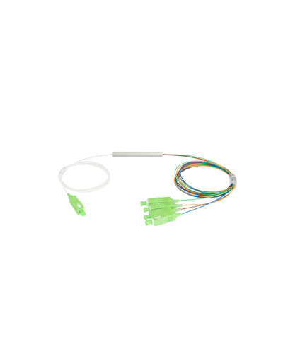 NMF-SPP1X4A1-SCA-M. Сплиттер планарный 1x4, 9/125мкм, SC/APC, 0.9 мм. NIKOMAX в Томске
