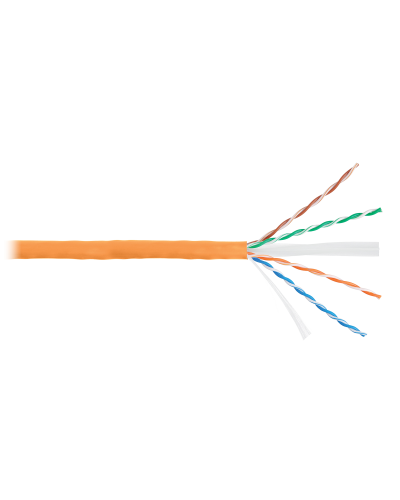U/UTP 4pair, Cat6, Solid, In, нг(А)-HF (NMC 4140C-OR). Кабель «витая пара» (LAN) для структурированных систем связи. NIKOMAX в Томске
