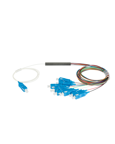 NMF-SPP1X8A1-SCU-M. Сплиттер планарный 1x8, 9/125мкм, SC/UPC, 0.9 мм. NIKOMAX в Томске