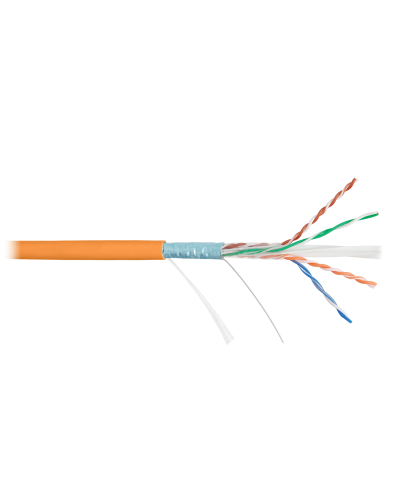 F/UTP 4pair, Cat6, Solid, In/Out, нг(А)-HF (NMC 9240C-OR). Кабель «витая пара» (LAN) для структурированных систем связи. NIKOMAX в Томске