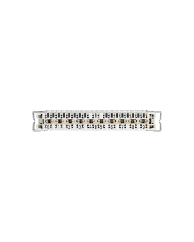 NMC-PL10-DU-10 (10 шт). Плинт размыкаемый, (0...9), крепление под кронштейн и круглые направляющие. NIKOMAX в Томске