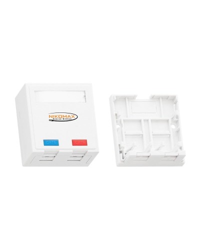 NMC-MB2P-ST-WT. Корпус настенной розетки. NIKOMAX в Томске