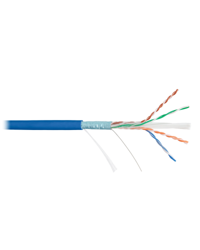 F/UTP 4pair, Cat6, Solid, In, нг(А)-HF (NMC 4240C-BL). Кабель «витая пара» (LAN) для структурированных систем связи. NIKOMAX в Томске
