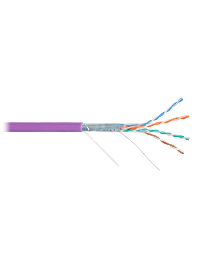 F/UTP 4pair, Cat5e, Solid, In, нг(А)-HF (NMC 4200C-VL). Кабель «витая пара» (LAN) для структурированных систем связи. NIKOMAX в Томске