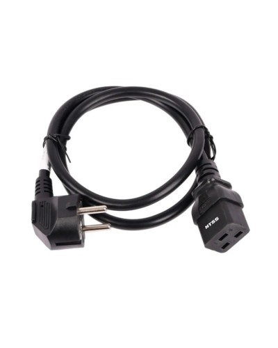 NTSS-PC19772 C19-Schuko проводник.:3х1.5мм2 3м 220/250В 16А черный. Кабель питания. NTSS в Томске