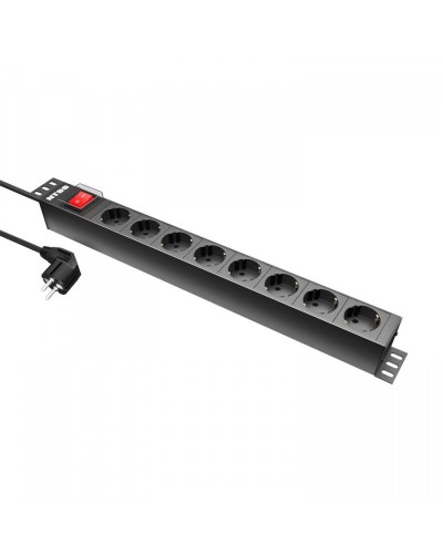 NTSS-PDU-DA2032 гор.размещ. 8x базовые 16A Schuko 1.8м. Блок розеток 19. NTSS в Томске