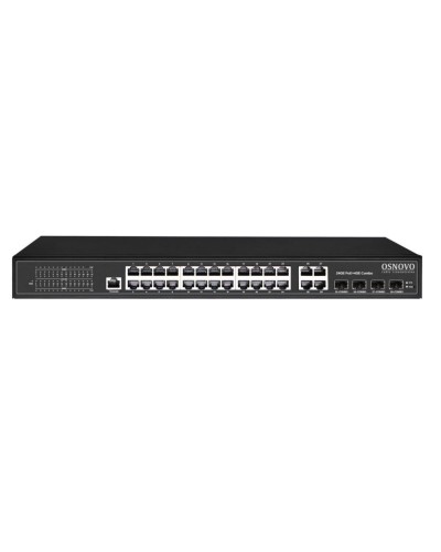 SW-8244/L(400W). Коммутатор 24-портовый  Gigabit Ethernet с PoE. OSNOVO в Томске