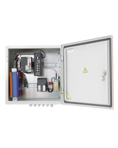 OS-44TB1(SW-80802/ILS(port 90W)). Уличный коммутатор с PoE. OSNOVO в Томске