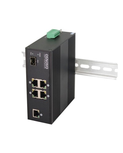 SW-40501/IC. Промышленный PoE коммутатор Fast Ethernet на 6 портов. OSNOVO в Томске