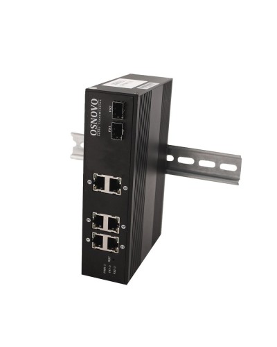 SW-8062/IC. Промышленный PoE коммутатор Gigabit Ethernet на 8 портов. OSNOVO в Томске