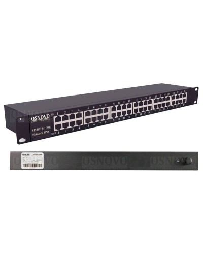 SP-IP24/100R. Устройство грозозащиты цепей Ethernet. OSNOVO в Томске