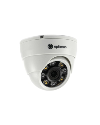 IP-E022.1(2.8)PF_V.1. Видеокамера IP купольная. Optimus в Томске