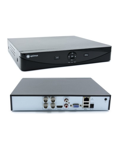 AHDR-4004L. Видеорегистратор мультиформатный 4-канальный. Optimus в Томске