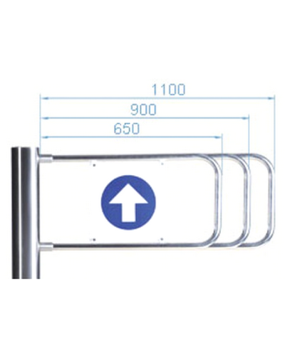 PERCo-AG-1100. Створка для калитки. PERCo в Томске