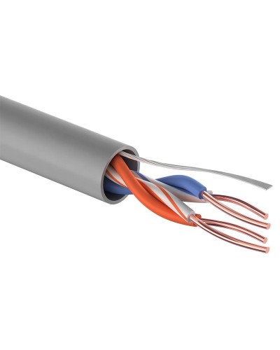 U/UTP 2PR 24AWG, CCA, CAT5e PVC, 305м. PROconnect (01-0022-3). Кабель «витая пара» (LAN) для структурированных систем связи. PROCONNECT в Томске