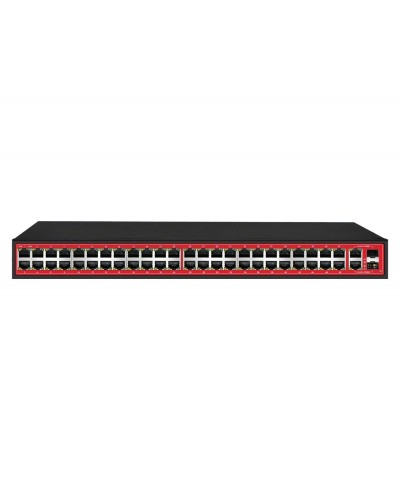 PND-48P-2G2F (700W). Коммутатор неуправляемый 50-портовый с функцией PoE. Polyvision в Томске