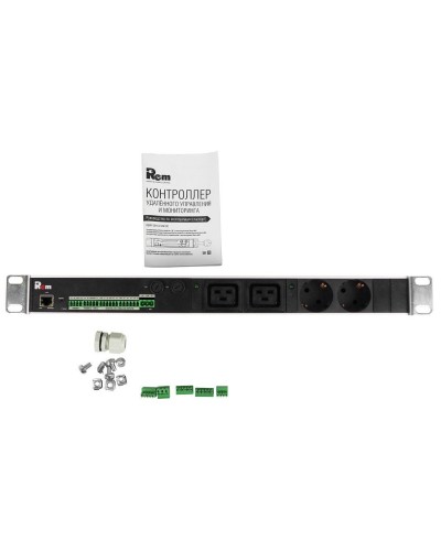 R-MC1-32-2S-2C19-440-K. Блок силовых розеток с контроллером. REM в Томске