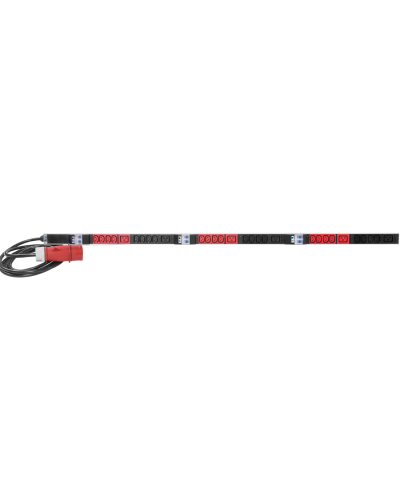 R-MC8-3x32-24C13-6C19-A-MI-1820-3-3PN. Вертикальный блок розеток. REM в Томске