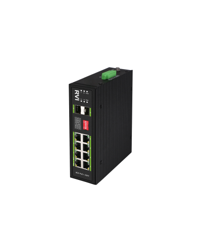 RVi-1NSI8GP-2S. Коммутатор с питанием по PoE. RVi в Томске