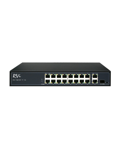 RVi-1NS16F-1T-1C. Коммутатор с питанием по PoE. RVi в Томске