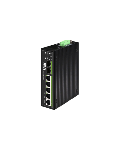 RVi-1NSIM4GP-2S. Коммутатор с питанием по PoE. RVi в Томске