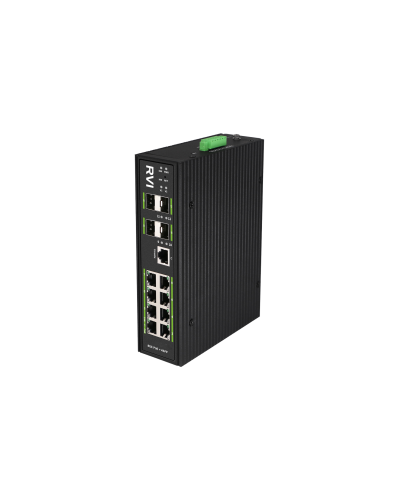 RVi-1NSIM8GP-4S. Коммутатор с питанием по PoE. RVi в Томске