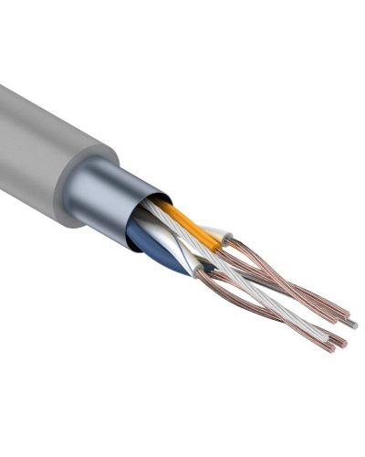 F/UTP, CAT 5e, PVC, 2PR, 24AWG, INDOOR, STRANDED, серый, 305м, REXANT (01-0125). Кабель «витая пара» (LAN) для структурированных систем связи. Rexant в Томске