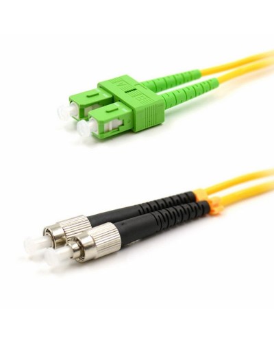 Патч-корд оптический переходной (SM), 9/125 (OS2), SC/APC-FC/UPC, (Duplex), PVC, 5м REXANT (50-2857-1): Патч-корд оптический в Томске