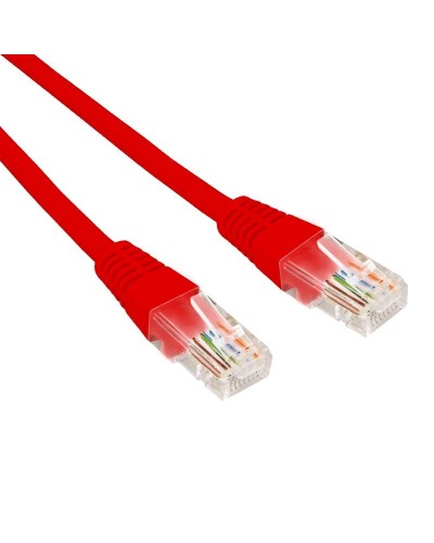 Патч-корд U/UTP CAT 6, RJ45-RJ45, 26AWG, LSZH, красный, 1м REXANT (02-0293-1). Патч-корд UTP. Rexant в Томске