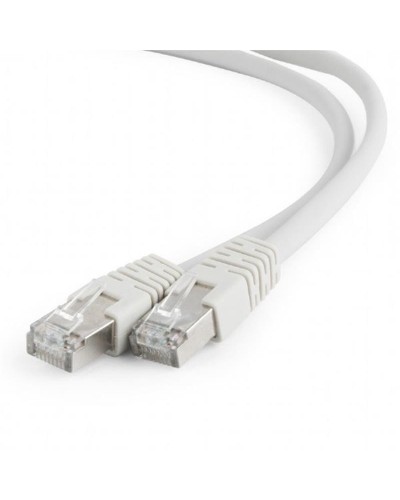 Патч-корд F/UTP RJ45-RJ45, CAT 5e, ZH нг(А)-HF, серый, 1м REXANT (18-8002-1). Патч-корд FTP. Rexant в Томске