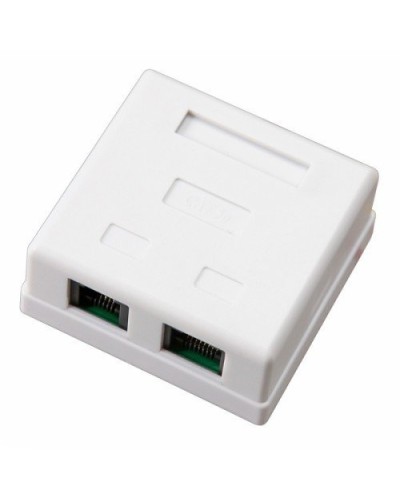 Розетка компьютерная внешняя 2-порта, UTP RJ-45 (8P8C), CAT 5e REXANT (03-0151): Розетка RJ-45 в Томске