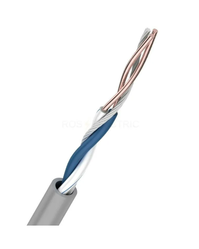 U/UTP, CAT 5e, PVC, 1PR, 24AWG, INDOOR, SOLID, серый, 305м REXANT (01-0002). Кабель «витая пара» (LAN) для структурированных систем связи. Rexant в Томске