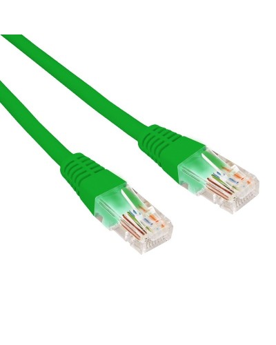 Патч-корд U/UTP CAT 6, RJ45-RJ45, 26AWG, LSZH, зеленый, 1м REXANT (02-0296-1). Патч-корд UTP. Rexant в Томске