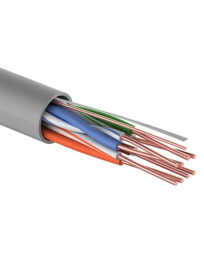 U/UTP, CAT 5e, ZH нг(А)-HF, 4PR, 24AWG, INDOOR, SOLID LIGHT 305 м (01-0059). Кабель «витая пара» (LAN) для структурированных систем связи. Rexant в Томске