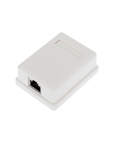 Розетка компьютерная внешняя, 1-порт FTP RJ-45 (8P8C), CAT 6 REXANT (03-0142). Розетка RJ-45. Rexant в Томске