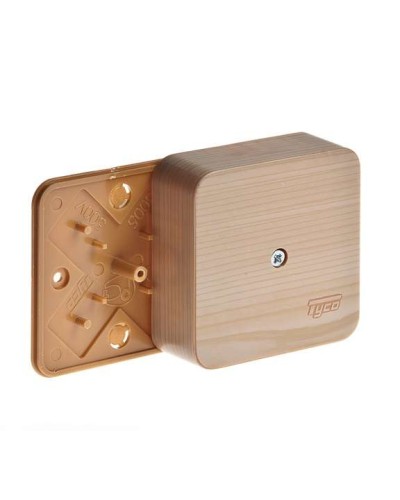 Коробка TYCO ОП 79х79х32мм IP40 сосна (65004-27М). Коробка распределительная. RuVinil в Томске