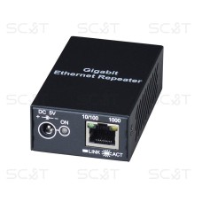 SR01X. Удлинитель Ethernet. SC&T