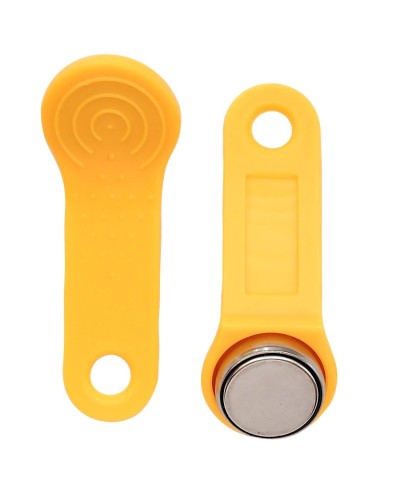 RW 1990 SLINEX (желтый). Ключ электронный Touch Memory с держателем. SLINEX в Томске