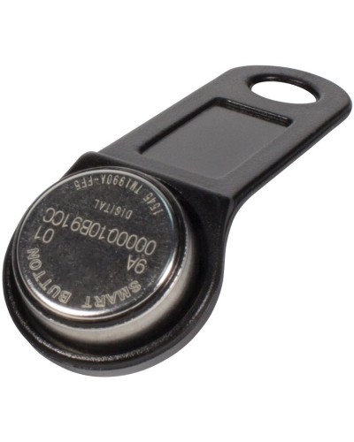 DS 1990А-F5 (черный). Ключ электронный Touch Memory с держателем. SLINEX в Томске