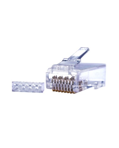 Коннекторы 8P8C UTP Cat.6 3U (RJ-45) (100шт) (10-0206). Разъем RJ-45. SUPRLAN в Томске