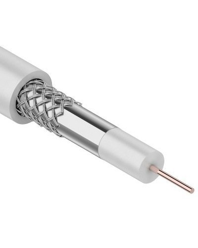 RG-6, CCS 1,02(18%) Al 48х0,12 In PVC. Кабель коаксиальный омедненный. SUPRLAN в Томске