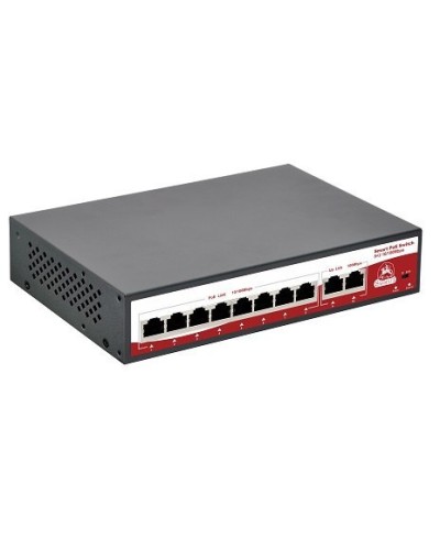 SR-PS0820FBL. Коммутатор с питанием по PoE. SarmatT в Томске